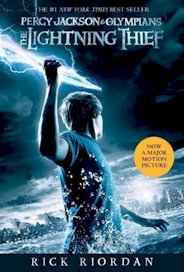 The Lightning Thief movie tie-in cover
