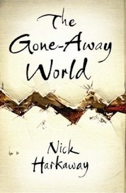 UK hardback cover of The Gone-Away World